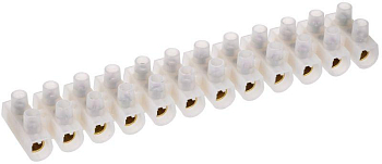 Колодка клеммная ЗВИ-150 16-35кв.мм 12 пар ПВХ полиэтилен IEK UZV3-150-35