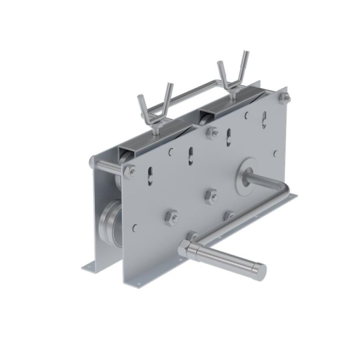 Машинка выпрямительная 9-роликовая MRP9 для прутка d6-10мм и полосы от 10х3мм до 40х4мм КМ MA0422