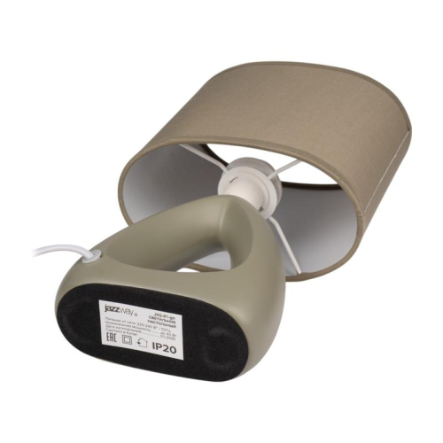 Светильник настольный JH2-01-gn E14 IP20 170х100х300мм керамика; ткань; PVC-пластик зел. JazzWay 5062283