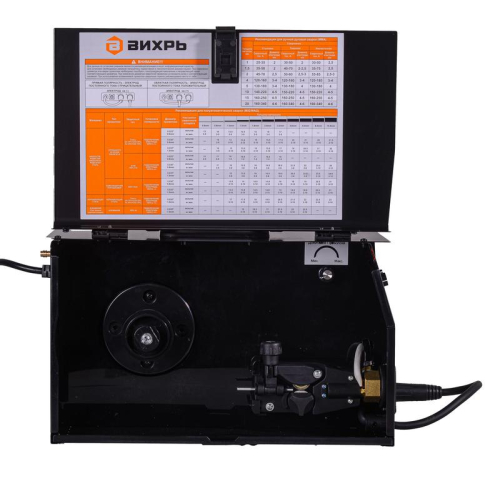 Инвертор сварочный полуавтомат. ИСА-180 MIG 5в1 PRO Вихрь 65/184