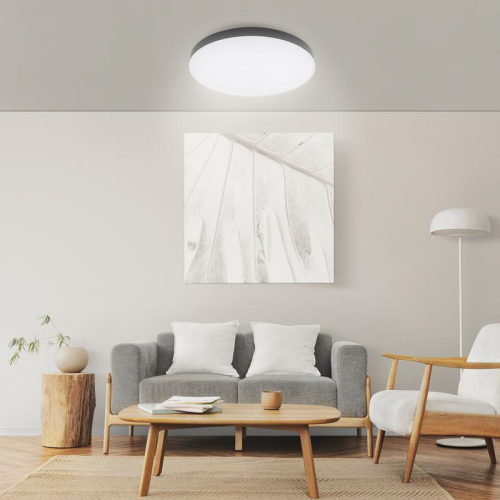 Светильник светодиодный PPB LUNA 80Вт 4000К BLACK IP20 D480х60 JazzWay 5050488