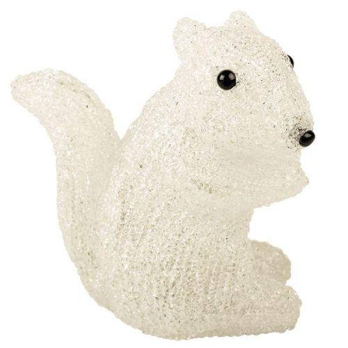 Фигура светодиодная акриловая "Белка" 17.5х12х18см 12LED 0.5Вт 4.5В IP20 элементы питания 3хAAA (не в компл.) Neon-Night 513-341