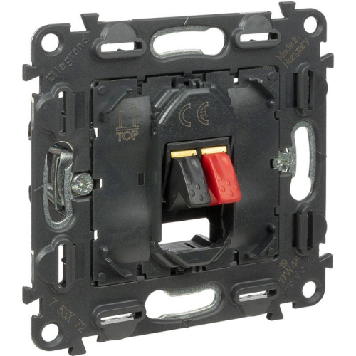 Аудиорозетка 1-м СП Valena In'matic пружин. зажимы Leg 753072