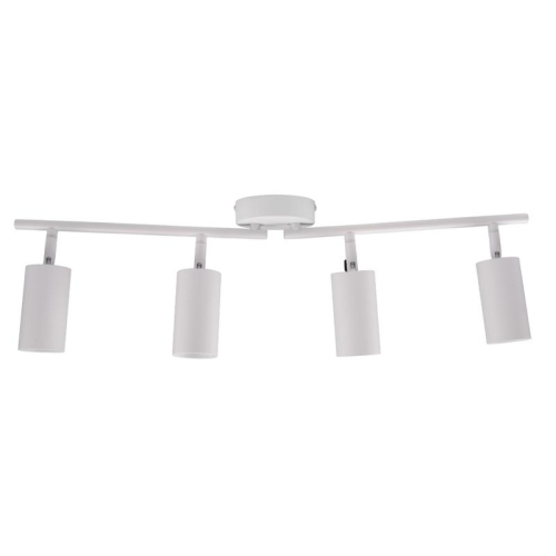 Светильник PCL-0504 4xGU10 IP20 230В WH настен./потолочн. декор. под лампу JazzWay 5066748