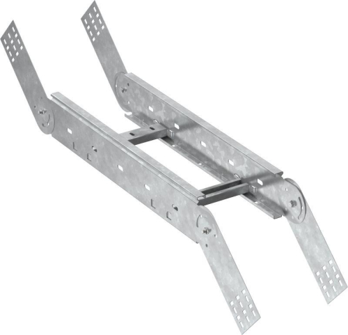 Поворот верт. шарнирный лестничный LESTA 150х400мм HDZ IEK CPV06-4-150-400-HDZ