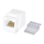 Модуль розеточный Keystone Jack 8P8C RJ-45 UTP кат.5E заделка без инструмента бел. (DIY) SUPRLAN 10-0312-1 Модуль розеточный Keystone Jack 8P8C RJ-45 UTP кат.5E заделка без инструмента бел. (DIY) SUPRLAN 10-0312-1