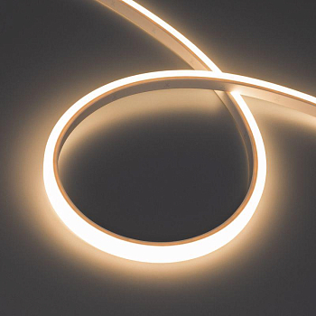 Лента светодиодная WAVE-TOP-PU-A144-10x10mm 24В Warm 3500К 5Вт/м IP68 wire x1 вывод боков. герметичная (уп.1м) Arlight 052625