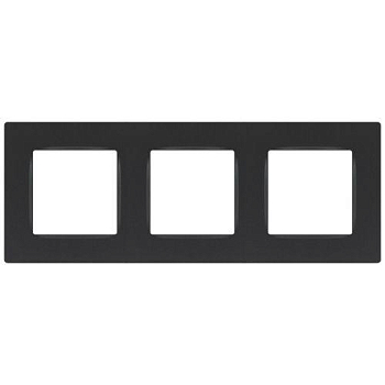 Рамка 3-м 12-5203-12 Классик графит ЭраБ0067729