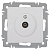 Розетка Intro Accent 6-301-01 TV одиночная IP20 СУ бел. Intro Б0063601