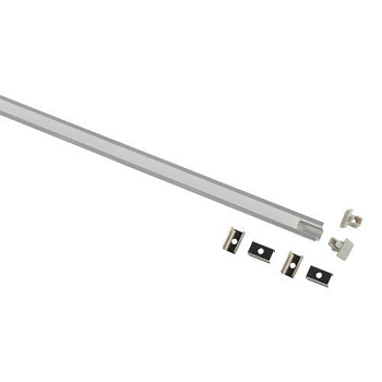 Комплект с врезным анодированным профилем 1209 12.4х9мм 2м Эра Б0062777