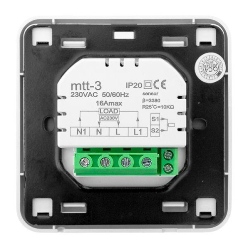 Термостат механический для теплых полов 16А 230В EKF mtt-3