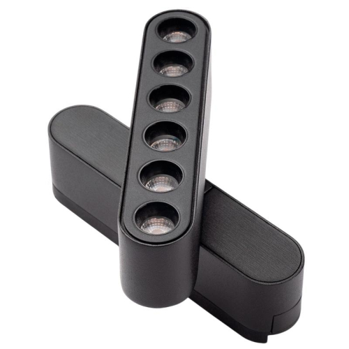 Светильник светодиодный трековый Метр (MTR)16 1306R 6Вт 4000К IP20 spot 36град. BL низковольтный черн. Pro JazzWay 5056978