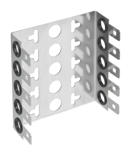 Рама (монтажный хомут) FW-50 глубиной 50мм для крепления 5-и плинтов типа Krone Cabeus 7240c