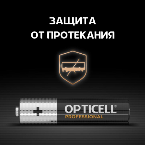 Элемент питания алкалиновый AAA/LR03 (блист. 6шт) Professional Opticell 5052004