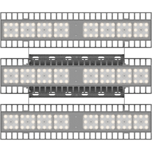 Светильник светодиодный HB LED 3х150 D60 4000К СТ 1224004250