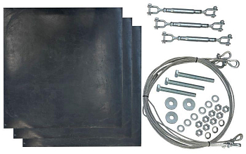 Комплект дополнительный для мачты 13м оцинк. сталь IEK ZML93D-MH-01-130