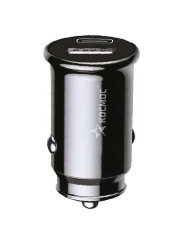 Устройство зарядное от прикуривателя автомобиля USB TYPE-C 20Вт КОСМОС KCCH20WUSBTC