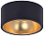 Светильник 4017 накладной потолочный под лампу GX53 черн./золото IEK LT-UPB0-4017-GX53-1-K57