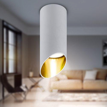 Светильник OL26 WH MR16/GU10 настенно-потолочный спот бел. ЭРА Б0055576