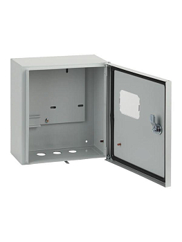 Щит распределительно-учетный навесной ЩУ-1 У2 IP54 310х300х155 скоба для однофазного счетчика Электротехник ET543191