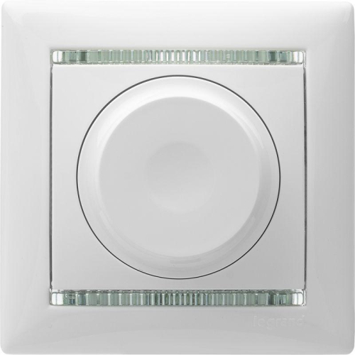 Светорегулятор поворотный универсальный Valena Classic 2-проводный 5-300Вт бел. Leg 774263