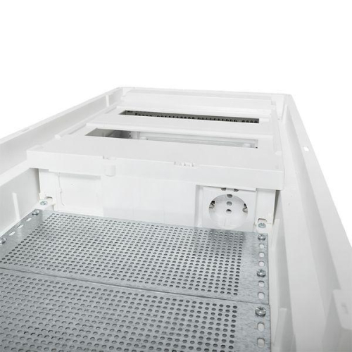 Щит комбинированный встраив. Nova (2 DIN + 2 МП) 4 габарит с пластик. дверью IP40 EKF nv-cb-pd-2+2