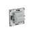 Розетка силовая KANT 2P+E защ. шторки черн. уголь DKC 7012003