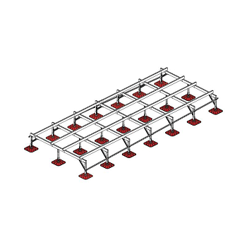 Конструкция опорная для установки оборудования TECHNORAPTOR FOOT 2500х6000 KM-TR-F-SSEI-2500-6000 КМ TR0054