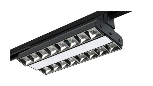 Светильник светодиодный трековый PTR 2260R 1F2S 60Вт 3000К IP40 60град./120град./60град. 280мм BL черн. Pro+ JazzWay 5039551