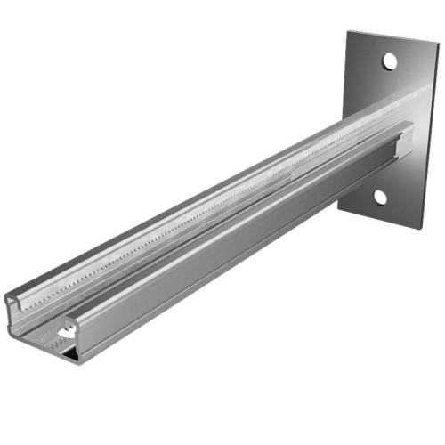 Консоль-Страт одиночная 41х21 KSS21-200 L200 сталь 2.5мм КМ LO7596