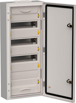 Корпус металлический ЩРн-48 (1х48) 710х310х140 IP54 сер. TITAN 5 IEK TI5-50-N-048-54-7035