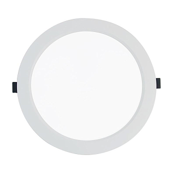 Светильник светодиодный PLED DL6 WH Downlight 24Вт 4000К IP40 ДВО встраив. Pro JazzWay 5036383
