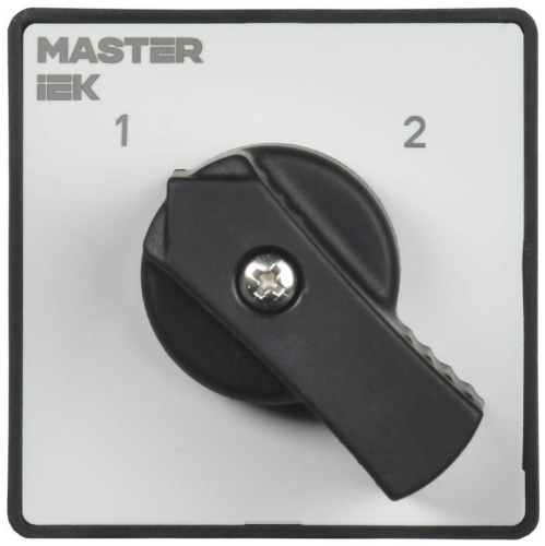 Переключатель кулачковый 63А (сх. 56) стандартная рукоятка IEK MI-CS10-063-056