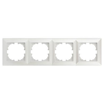 Рамка 4-м СП Solo 4-504-06 перламутр Intro Б0053997