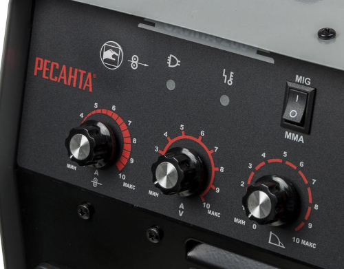 Аппарат сварочный полуавтоматический САИПА-200 200А d0.8-1мм 220В IP21 Ресанта 65/9