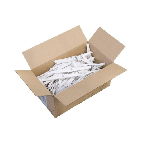 Держатель круглого кабеля двусторонний для прямого монтажа на 16 мест в гофроящике бел. (уп.100шт) Промрукав PR13.0486