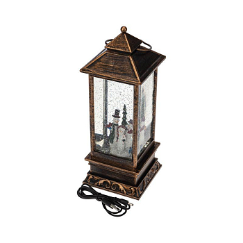 Фонарь декоративный с эффектом снегопада и подсветкой "Новый год" Neon-Night 501-161