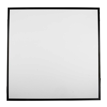 Светильник светодиодный ДВО PPL 588/G OPAL 40Вт 4000К IP40 588х588х25мм BLACK Грильято Pro JazzWay 5062023