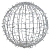 Фигура светодиодная "Шар" d50см 200LED тепл. бел. эффект мерцания 230В Neon-Night 501-615