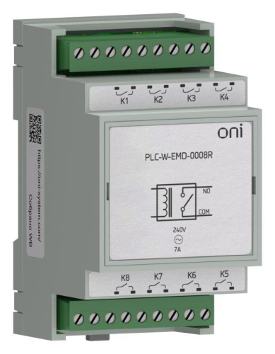 Расширение 8 DO 230В AC ПЛК W. ONI PLC-W-EMD-0008R