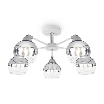 Светильник Jasper 60Вт E27х5 IP20 подвесной Freya FR5225PL-05W