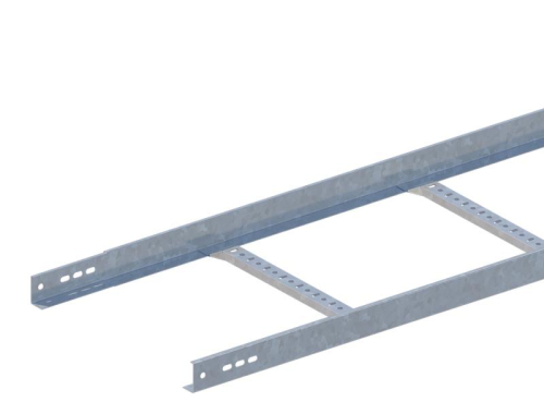 Лоток лестничный 400х50 L2000 сталь 1.2мм НЛ-40П1.87 цУТ2.5 оцинк. СОЭМИ Н0112113351