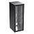 Шкаф напольный собранный 19дюйм IT-CQE 42U 600х1200 двери перф./перф. RAL 9005 DKC R5DC4262PFB