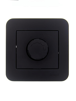 Светорегулятор повор-нажим. СП ASTI для LED ламп в сборе черн.бархат LEZARD 7081-4242-163