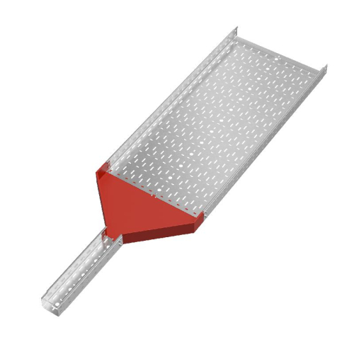 Переходник центральный 80х100-600мм "ПЛЮС" HD85 КМ PL18001