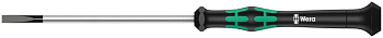 Отвертка шлицевая прецизионная 2035 SL Kraftform Micro (0.16х0.8х40мм) Wera WE-117990