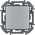 Механизм переключателя 1-кл. Inspiria 10А IP20 250В 10AX алюм. Leg 673652