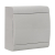 Щит ЩРН-П-8 IP41 бел. дверца (пром. упак.) Basic EKF pb-n-8w-bas
