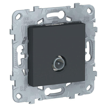 Механизм розетки TV UNICA NEW оконечная антрацит SchE NU546454