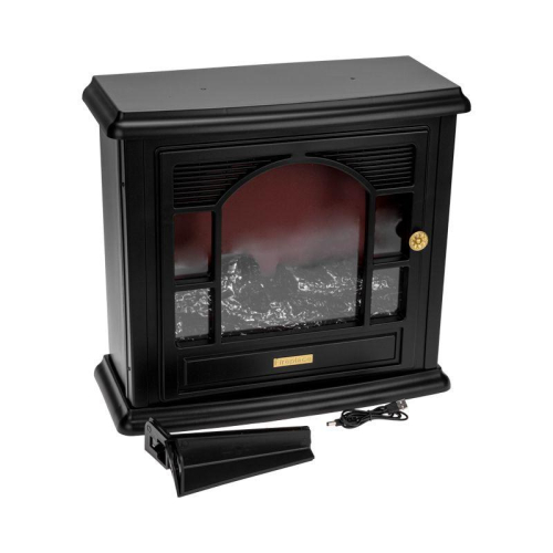 Камин светодиодный "Гранд Шале" с эффектом живого огня 45х18х56см работает от батареек 3хС (в комплект не входят) или от USB (в комплекте) черн. Neon-Night 511-024